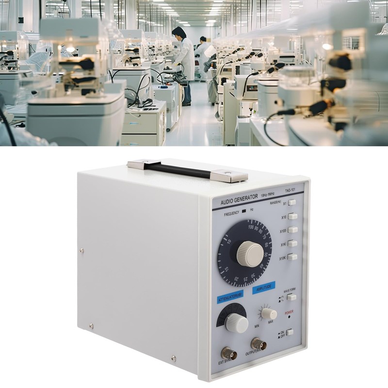 PANEKOLO Professional Upgraded Signal Generator, Low-Frequency Signal Generator 10Hz-1MHz Audio