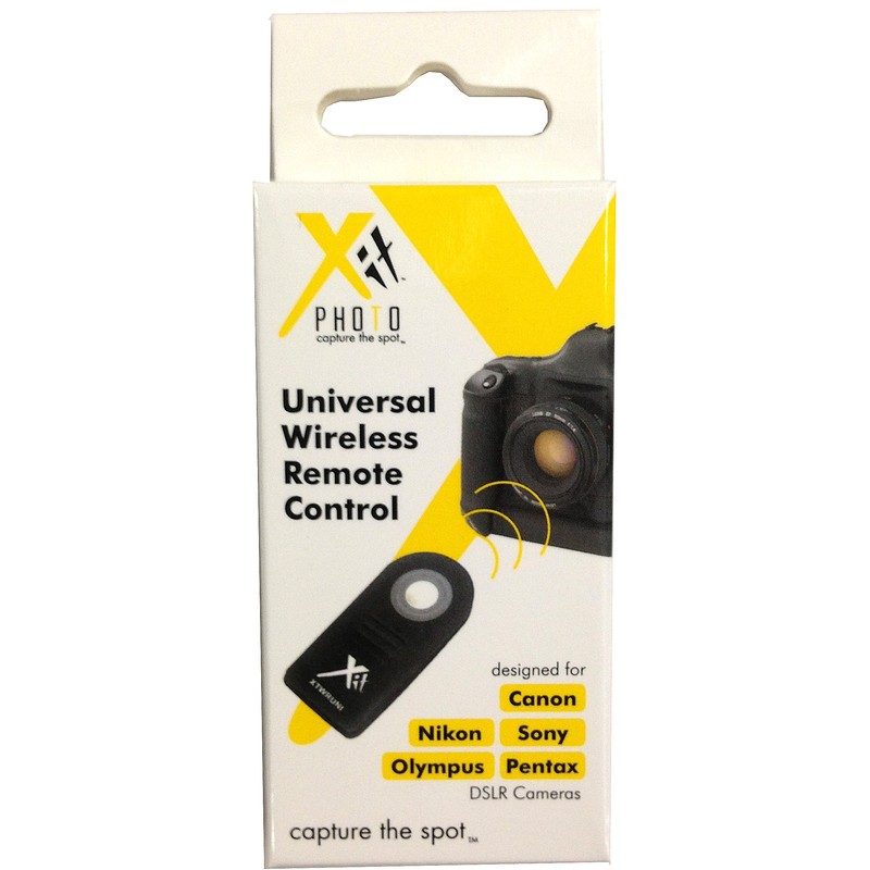 Xit XTWRUNI Wireless Universal Remote Control for Canon/Nikon/Sony/Olympus and Pentax