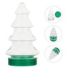 ABOOFAN 6pcs Christmas Candy Jar Christmas Tree Shaped Candy Boxes