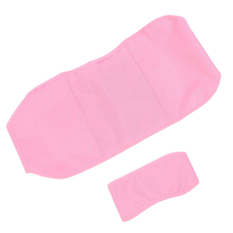 Castor Oil Pack Wrap Waterproof Oil Proof Adjustable Elastic Strap