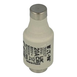 Cooper Bussmann 20A Bolted Tag Fuse, DII, 500V ac