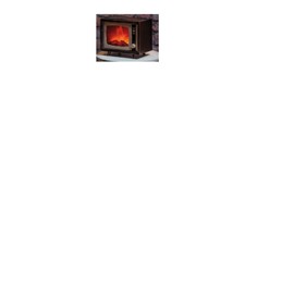 LED Fireplace Nostalgia TV Fireplace Lantern Ambient Light