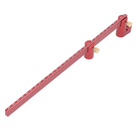 Trazador de Brújula para Carpintería Herramienta de Dibujo Circular de Aleación de Aluminio de 300mm Medidor de Trazado de Carpintero con Perilla de Latón