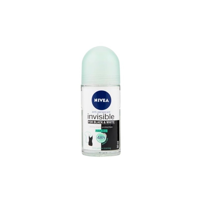 Nivea Inv.Black & Wh.Deo.Rollon