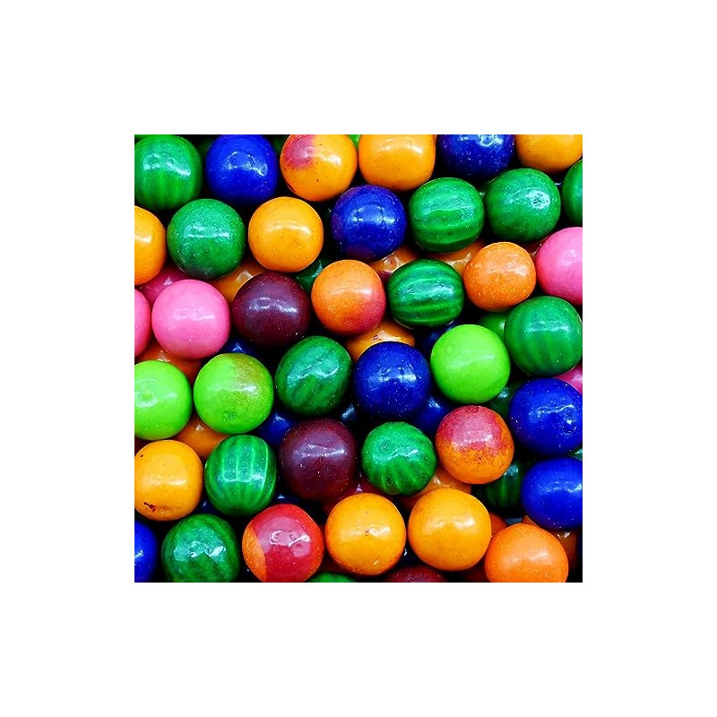 Candy Retailer 3/4 Inch Gumballs (Assorted 6 Flavors, 1 Lb)