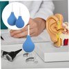 KOMBIUDA Ear Cleaning Bulbs 2Pcs Set Portable Squeeze Bulb Ear