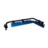 Pair Angle Down Bar Mud Flap Hangers Bracket Angled 28"