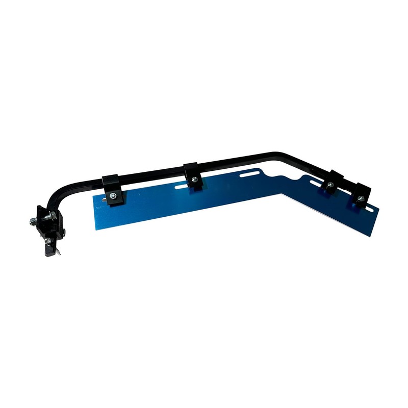 Pair Angle Down Bar Mud Flap Hangers Bracket Angled 28"
