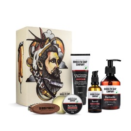 Brooklyn Soap Company: Ultimate Beard Box · Limited Edition Beard Care Kit for Men with Beard · High Quality Gift Box ✓