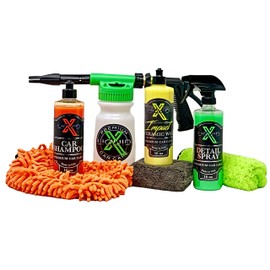 Liquid X Foam Gun Wash and Ceramic Wax Kit - Get Protection for up to 12 Months!