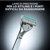 Wilkinson Sword - Rasoio Quattro Sensitive - Confezione con 1