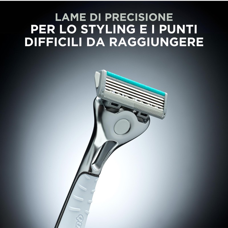 Wilkinson Sword - Rasoio Quattro Sensitive - Confezione con 1