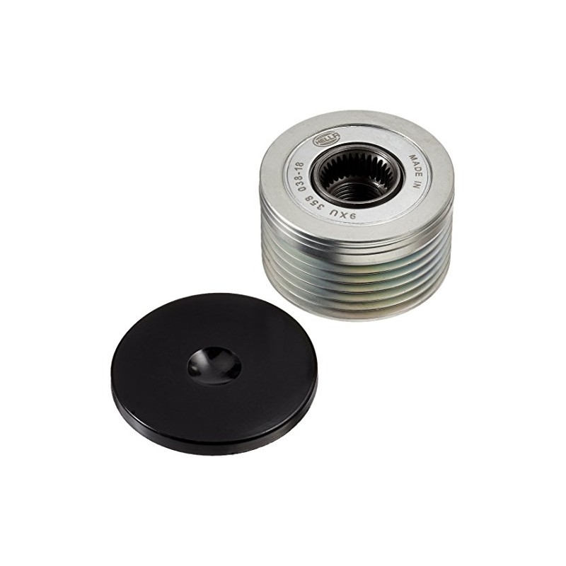 HELLA 9XU 358 038-181 Alternator Freewheel Clutch - Thread Size: