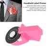 Embossing Label Maker Small Portable Ergonomic Design Manual Handheld Label