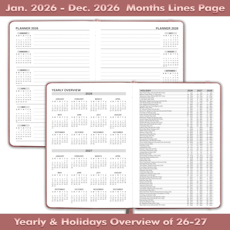 2026 Appointment Book & Planner - Jan. 2026 - Dec.