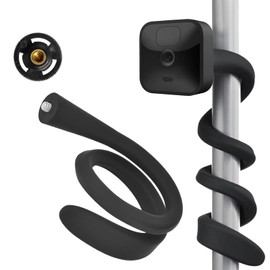 Soiftra Flexible Twist Mount, Camera Mount Compatible with Blink Mini/Mini 2, Blink Outdoor 4 (4th Gen)/(3rd Gen), Blink XT/XT2, Blink Indoor/Outdoor Camera 360° Adjustable Mount No Holes