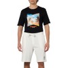 JACK & JONES Men's Jpstbersi Nafa Sweat Shorts, Cloud dancer,