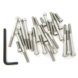 Stainless Steel Allen Bolt Set - Compatible with Honda CT70-1970-1994-24 Bolts