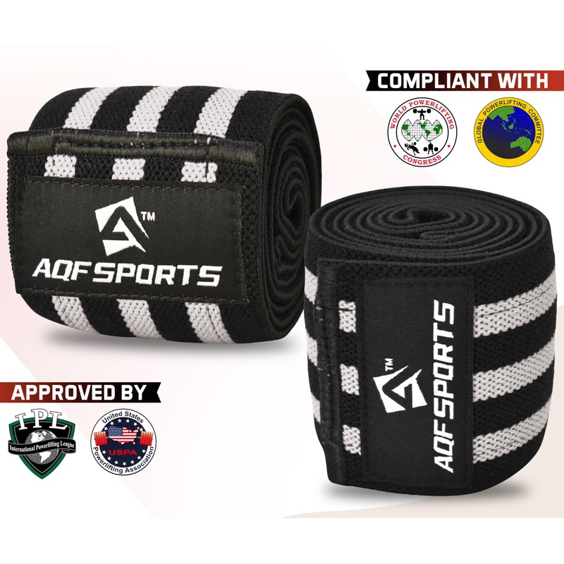 AQF Elbow Wraps for Weightlifting Gym Elbow Support - Heavy