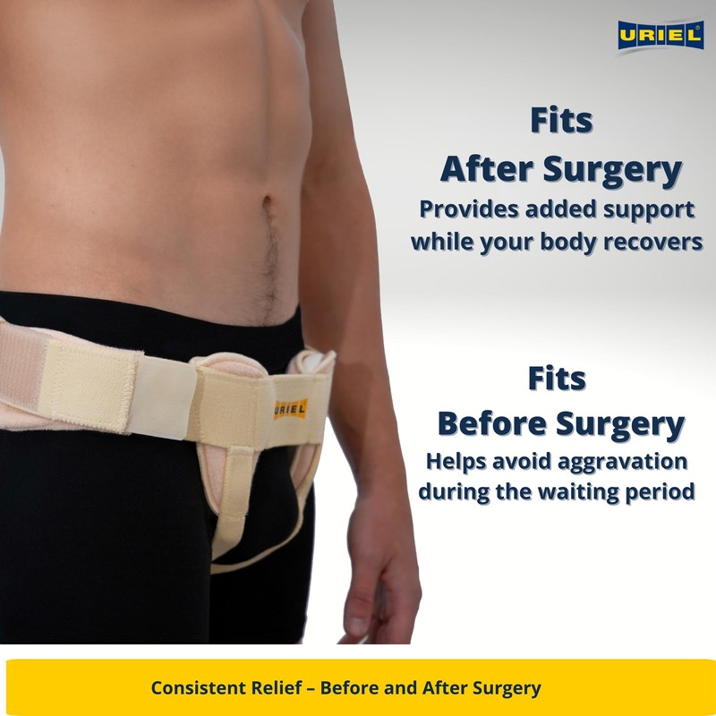 URIEL Double Sided Inguinal Hernia Belts for Men – Hernia