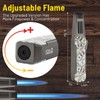 Refillable Butane Torch Lighter - Super Long Flame, Windproof, Adjustable