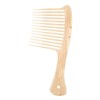 Peine para cabello rizado, peine de dientes anchos cepillo desenredante
