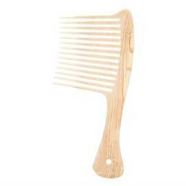 Peine para cabello rizado, peine de dientes anchos cepillo desenredante peine rizos para mujeres hombres