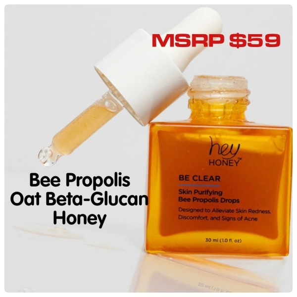 Hey Honey Be Clear Skin Purifying Bee Propolis Drops 30ml
