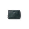 Takeokikuchi No. 726611 Round Zipper Coin Purse, green