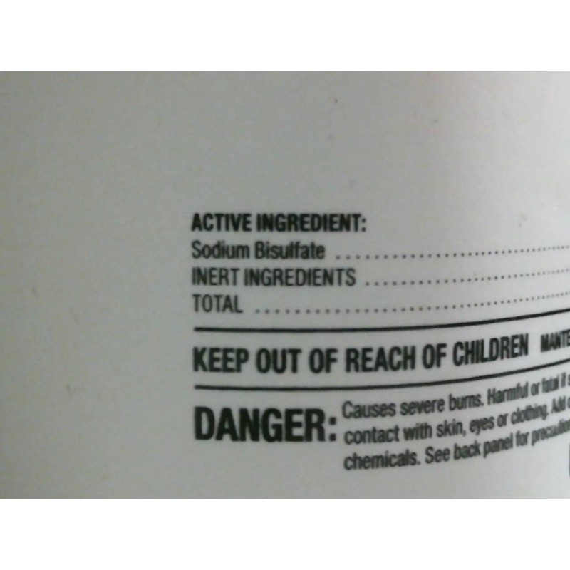 Arch Chemical Hth Ph Minus 1 Balance 61302 7 Lb.