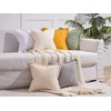 Topfinel Cream Cushion Covers 45 x 45 Set of 2