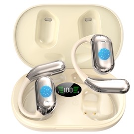 Wireless Earbuds, Translation Earbuds Real Time, 3 in 1 Ai Language Translator Earbuds, HD Sound, Long Battery Life, for Business Learning Travel, Black（No Subscription Fee）