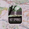 Hot Springs Iron on Travel Patch - Great Souvenir or
