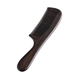 Tokuen KU-6000 Ebony Comb, Sparkling Wood, Large
