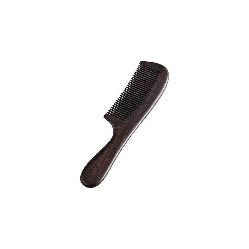 Tokuen KU-6000 Ebony Comb, Sparkling Wood, Large