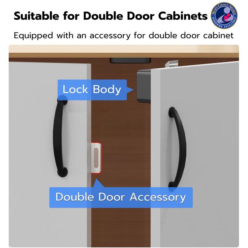 Anweller Baby Proofing Smart Cabinet Locks, Child Proof Drawer Locks