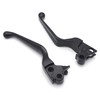 HTTMT- Black Skull Brake Clutch Hand Lever Compatible with H-D