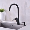 TUTEW Built in Sink Soap Dispenser, Kitchen Sink Soap Dispenser,