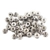 304 Stainless Steel Metric Flange Nuts M4 4mm Hex Nut-50