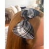 ClassExceed School Headband, Plaid bow headband, back to school, available