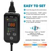 SYSAI Temperature Controller for Reptile Tank, Heat Mat, Seed Germination,