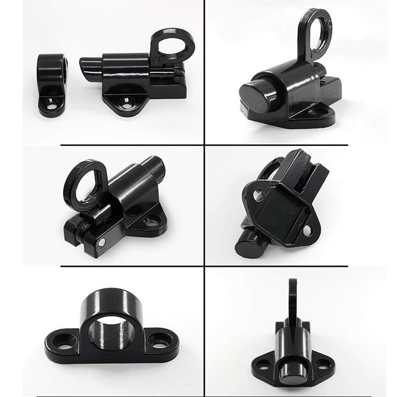 Huyfoig 4PCS Self-Closing Latch - Spring Door Lock - Door