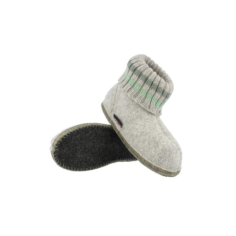 HAFLINGER Paul Hut Shoe with Collar Made of Pure Virgin
