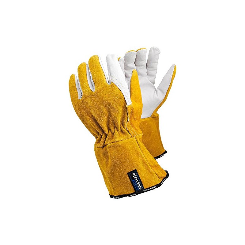 Ejendals 118-12 Size 12 "Tegera 118" Heat-Resistant Glove - Yellow/White