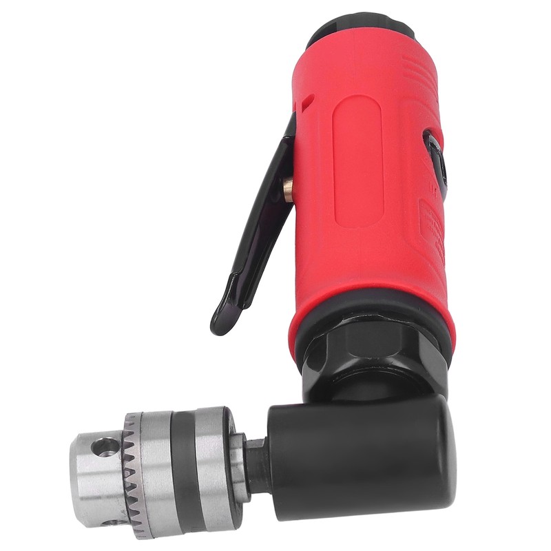 Industrial Air Drill Mini 1/4in Zinc Alloy 90° Elbow Pneumatic