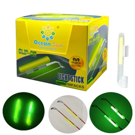 linguang- 100 varillas de pesca con punta de barra, palos de pesca para polo, puntas brillantes para bastones de pesca, varillas de luz para bastones de pesca, varillas de luz (100 piezas #SS: 0.6-1.4 mm (punta de caña de ajuste))