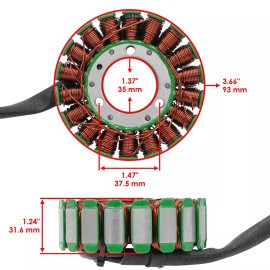 For Can-Am Caltric Stator for Can-Am 420296323 Stator Generator Alternator Magneto