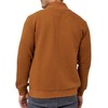 Indicode Men's Bermie Sweat Jacket with Stand-Up Collar Cardigan Men's