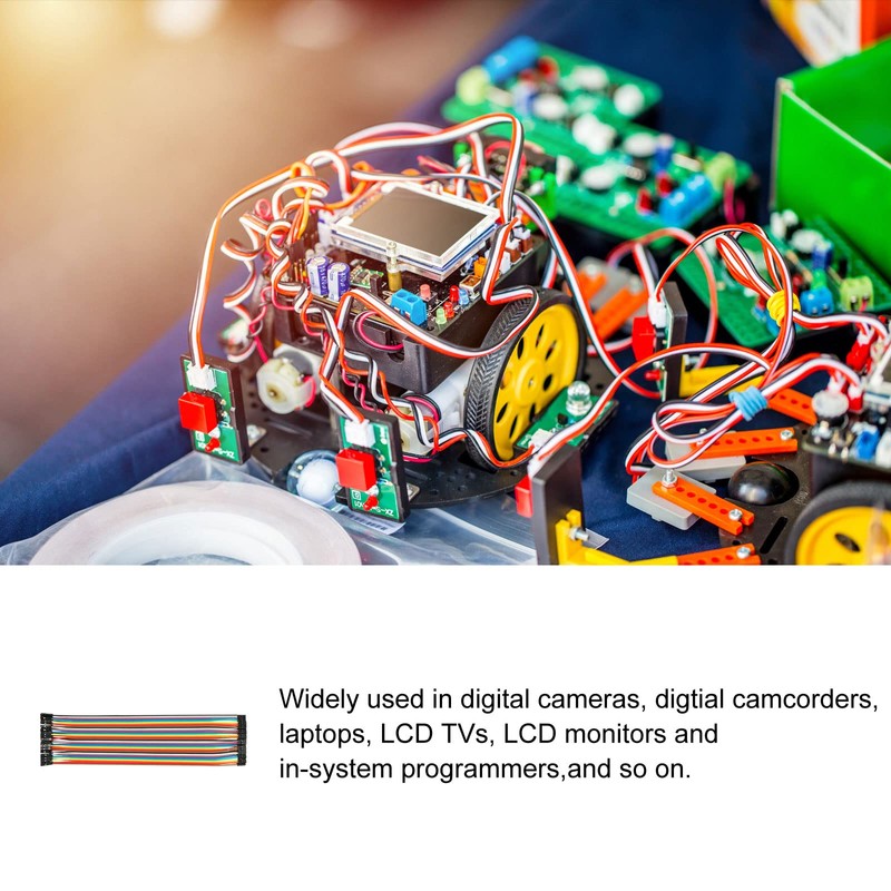 Rebower Bread Board Jumper Wire Ribbon Cable [PC Motherboard, DIY