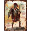 Retro Armor of God Poster Metal Tin Sign Decoration for